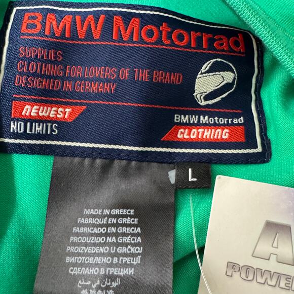 BMW Motorrad The Happy Maker Damen Comic Strip Graphic Tee Womens Size L NWT - Picture 8 of 11